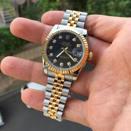 ست زنانه و مردانه رولکس Rolex موتور ژاپن درجه یک بدنه استیل